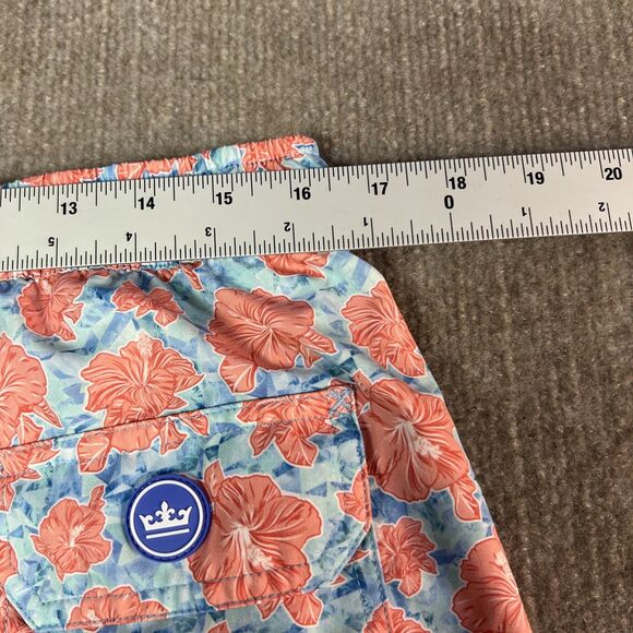 Peter Millar Trunks Mens L Seaside Collection Floral Mesh Lined Bright Colorful - Picture 6 of 8